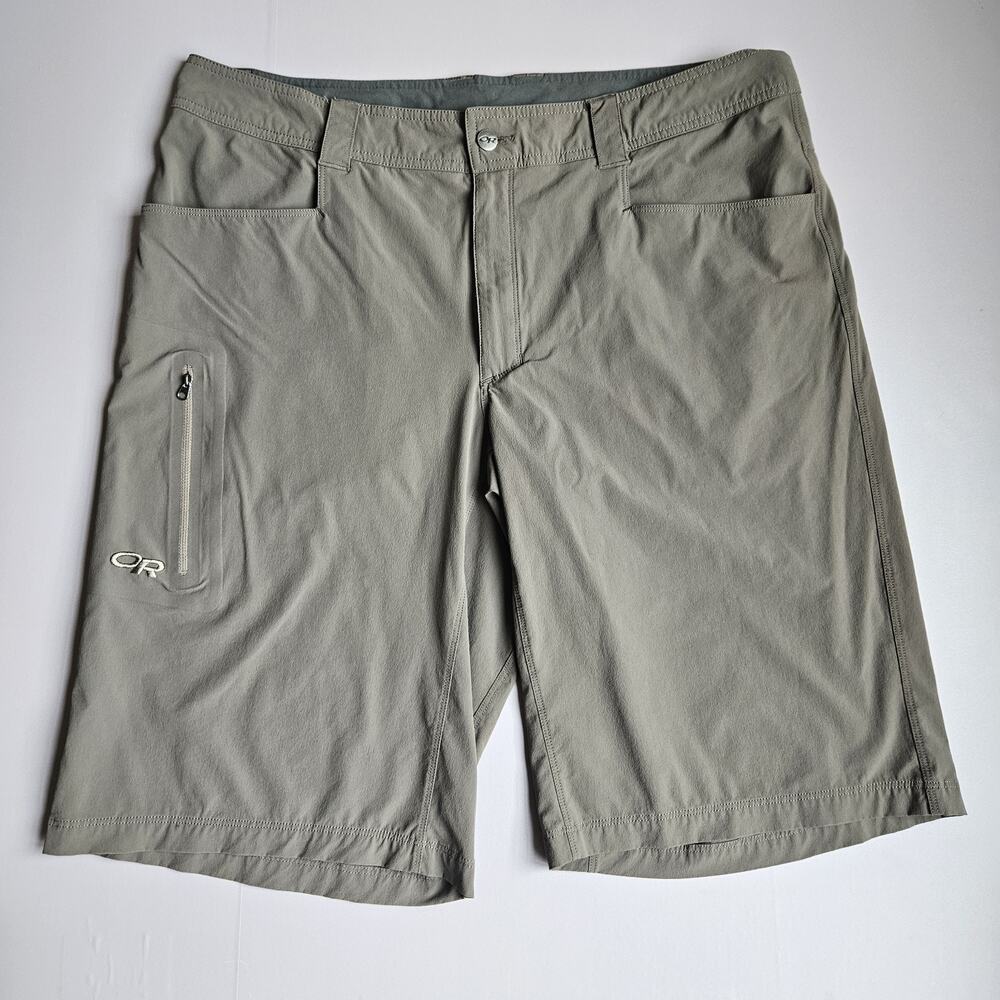 Outdoor Research Shorts Mens 38 Brown Ferrosi 12" Stretch Nylon Cargo Hiking